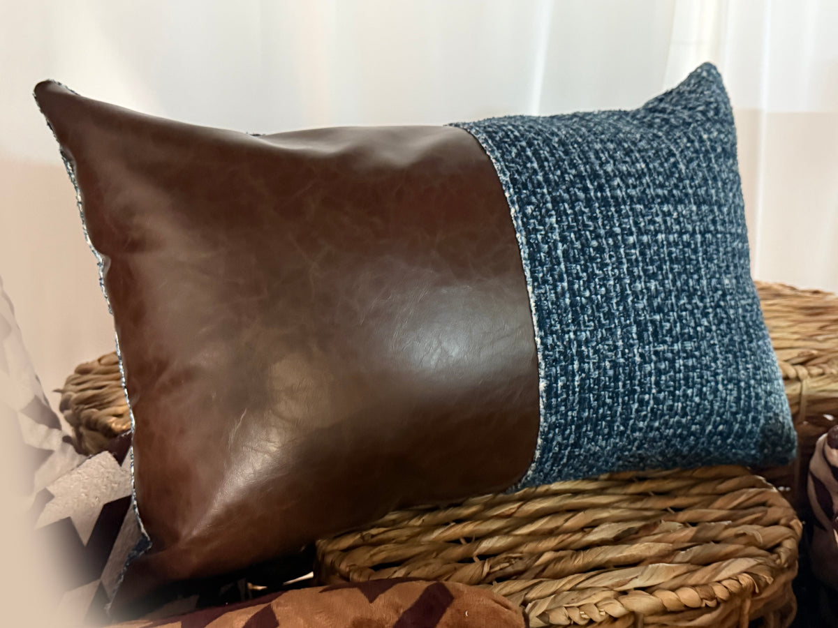 Vegan Leather Mixed With Texture