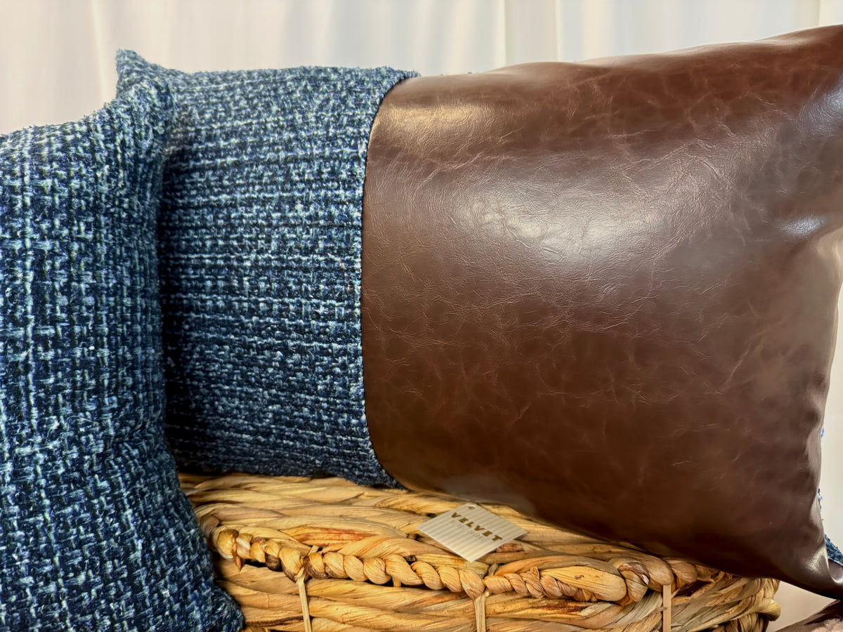 Vegan Leather Mixed With Texture