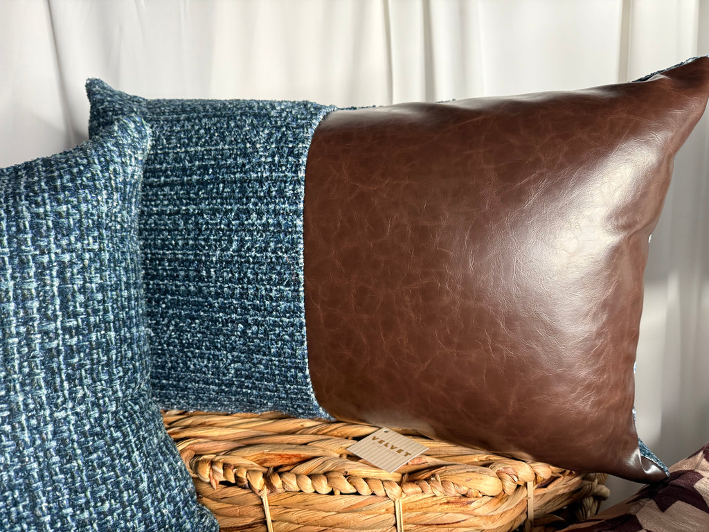 Vegan Leather Mixed With Texture